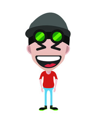 Cute little human figures