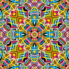 Vector abstract seamless pattern.