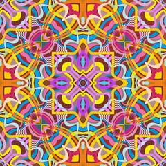 Vector abstract seamless pattern.