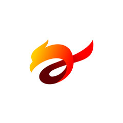 phoenix  logo, phoenix abstract logo