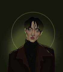 Fototapeta premium Asia boy