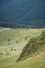 A view of a mountain