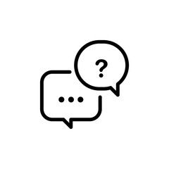 Conversation icon symbol vector eps 10