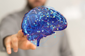 human brain innovation concept inspiration mind