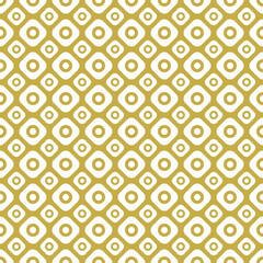 Two different sized squares with circles seamless repeat pattern background 