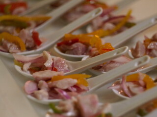 ceviche, pescado, leche de tigre, cocktail, coctel