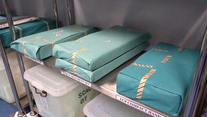Wrapped Sterile Sets. Wrapped Sterile Instruments.