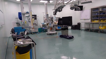 Malaysia - Circa February 2019 : Image inside operation theatre in Malaysia.
