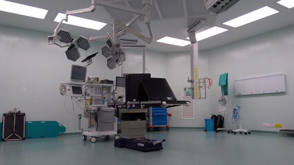 Malaysia - Circa February 2019 : Image inside operation theatre in Malaysia.