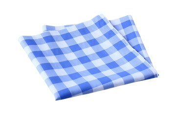 Placemat, Scotch pattern light blue-white on white background