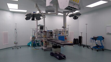 Fototapeta na wymiar Kuala Lumpur, Malaysia - Circa 2019. Image inside operation theatre in Kuala Lumpur, Malaysia. 