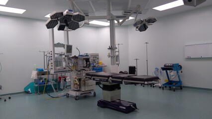 Kuala Lumpur, Malaysia - Circa 2019. Image inside operation theatre in Kuala Lumpur, Malaysia.	