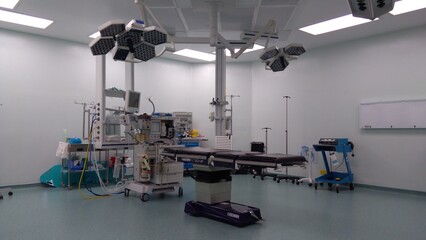 Kuala Lumpur, Malaysia - Circa 2019. Image inside operation theatre in Kuala Lumpur, Malaysia.	