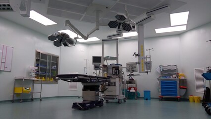 Kuala Lumpur, Malaysia - Circa 2019. Image inside operation theatre in Kuala Lumpur, Malaysia.	