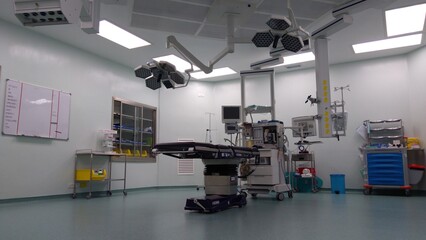 Kuala Lumpur, Malaysia - Circa 2019. Image inside operation theatre in Kuala Lumpur, Malaysia.	