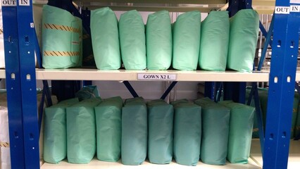 Wrapped Sterile Sets. Wrapped Sterile Instruments.	