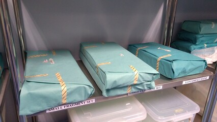 Wrapped Sterile Sets. Wrapped Sterile Instruments.	