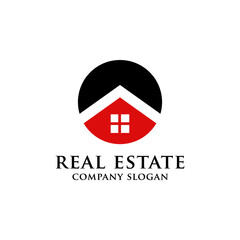 Real Estate, Construction Logo Vector Design Template. 