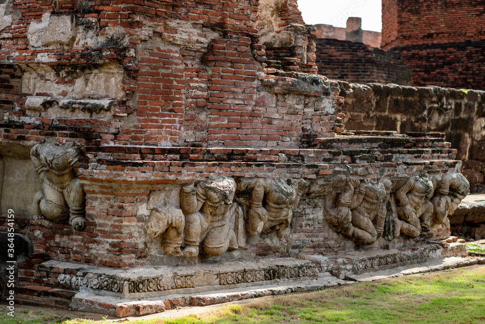 Wall mural ayuttaya