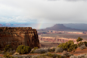 Redrock cliffs in Canyonlands National Park