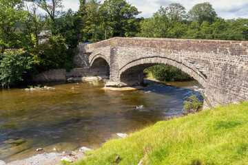 Lincolns Inn Bridge over the River Lune is a Grade II listed building in Sedbergh, Cumbria, England