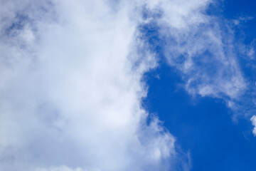 Clouds abstract high in the sky