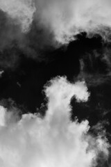 Clouds abstract high in the sky