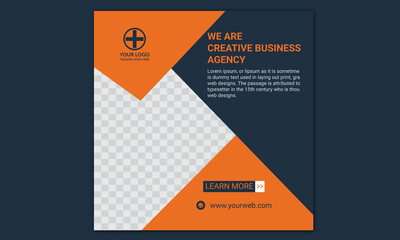 Creative Instagram post for business