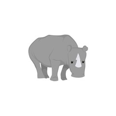 Obraz na płótnie Canvas Rhinos Illustration