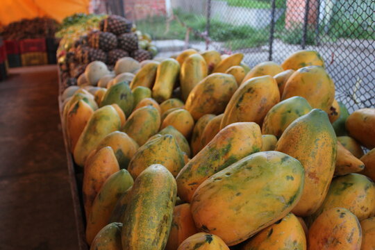 Fresh fruit at the farmer's market
