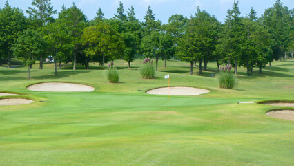 全体的にフラットで景観が美しい茨城県の「ザ・インペリアルカントリークラブ」