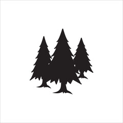 Fir icon vector