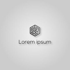 Fototapeta premium Abstrack Simple Professional Logo Design