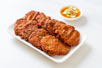 fried fish paste balls or deep fried fish cake