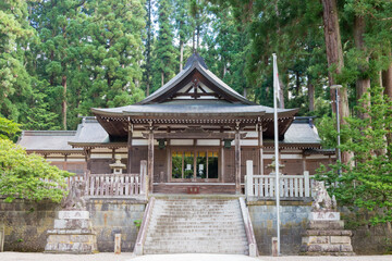 Keta Wakamiya Shrine. a famous historic site in Hida, Gifu, Japan.