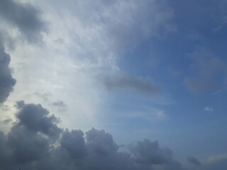 clouds in the sky