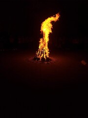 Holi fire