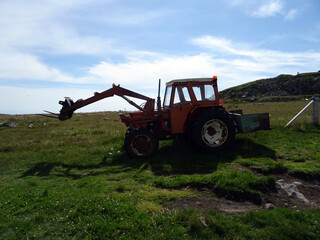 Fototapeta premium Tracteur
