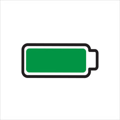 Battery icon vector