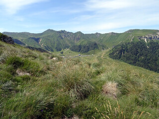 Naklejka premium Massif d'Auvergne