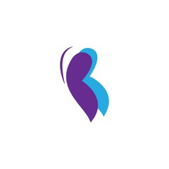 Fototapeta premium Beauty Butterfly Logo