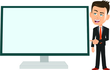 Crazy professional artwork of a nice modern laptop perspective angle