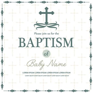 Baptism Flyer