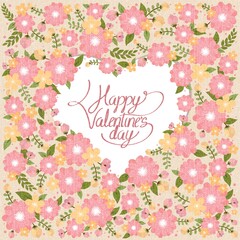 happy valentine's day design