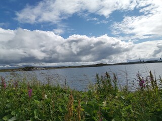 Herøy Seløy View to Dønna Sandnessjøen Northern Norway