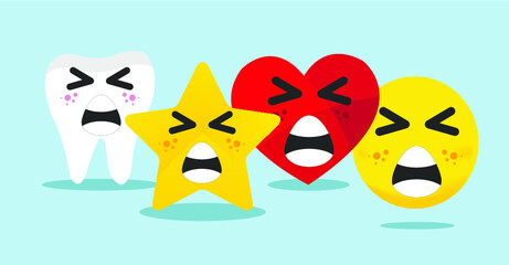 Large set of Quality Emoticons Set of Emoji