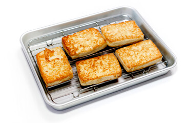 木綿豆腐の揚げ焼き