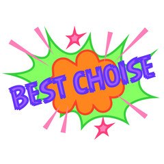 Best choice icon vector illustration