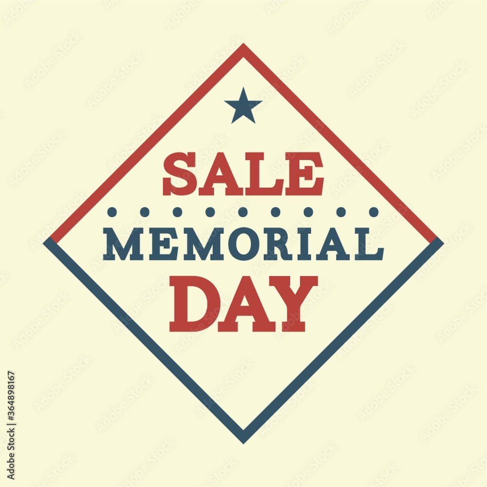 Sticker memorial day sale