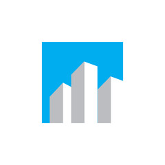 Fototapeta premium real estate logo , rent house logo
